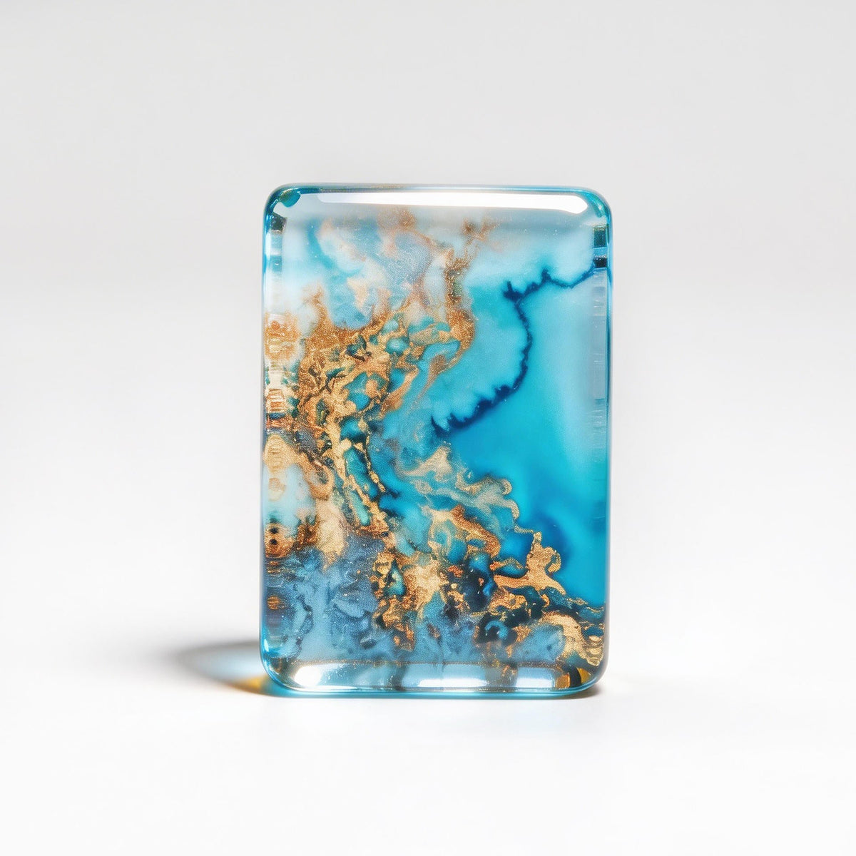 Ocean Theme Mahjong Set (160 Tiles) | Mat + Dice Included | Optional Acrylic Storage Box